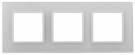 14-5103-01 ЭРА Рамка на 3 поста, стекло, Эра Elegance, белый+бел (5/25/750) | арт. Б0034506 | ЭРА  