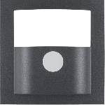 Накладка для компактного датчика, S.1/B.3/B.7, антрацитовый, матовый | арт. 11901606 | Berker  