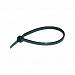 Стяжка кабельная, цвет черный, устойчивая к воздействию УФ-лучей 371x4,8 мм (упак.100шт)