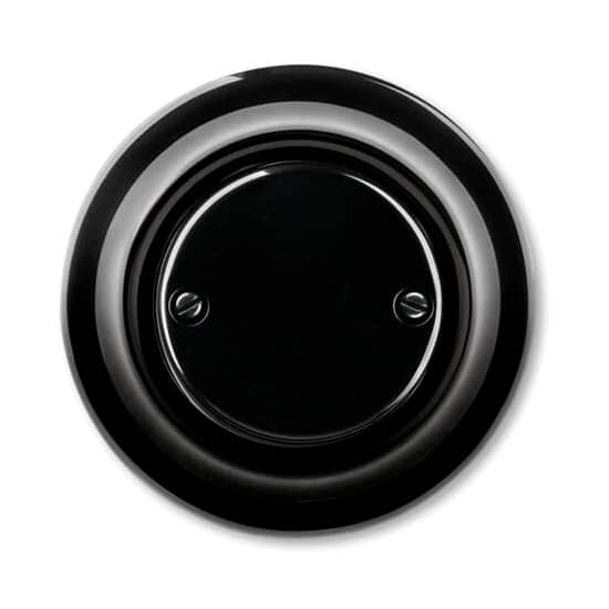 Заглушка ABB Decento, чёрный фарфор | ABB | арт. 2CHK050100C4301