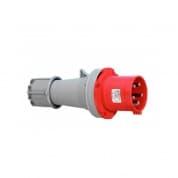 Вилка кабельная, IP44, 63A, 5-пол., 400В, 6ч, цвет красный | арт. S53S30 | ABL-Sursum  