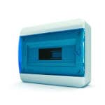 Щит навесной 12 мод. IP41, прозрачная синяя дверца | арт. 01-01-024 | Tekfor  