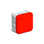Распределительная коробка T40, 90x90x52 мм, красная крышка | арт. 2007630 | OBO Bettermann  