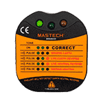 Тестер розеток MS6860D MASTECH | арт. 13-1260 | Mastech  