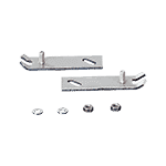 DK AL 2 - Петли для наружного крепления коробок D, K, KF, KD (2 шт), нержавеющая сталь V2A | арт. 6000099 | Hensel  