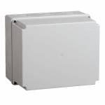 Коробка КМ41274 распаячная для о/п 240х195х165 мм IP55 (RAL7035, кабельные вводы 5 шт) | арт. UKO10-240-195-165-K41-55 | IEK  