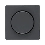 Накладка для поворотного диммера и поворотного потенциометра, BERKER Q.1/Q.3/Q.7, цвет: антрацитовый | арт. 11376086 | Berker  