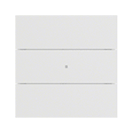 Клавишный сенсор B.IQ "Комфорт", 3-канальный, цвет: полярная белизна, матовый | арт. 75163599 | Berker  