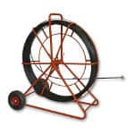 Устройство для протяжки кабеля KING, вертик., с колесами, 150 м | арт. 143270 | Haupa  