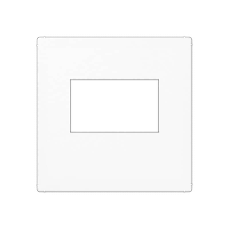 Kрышка для USB-зарядный устройств; без видимого винта; термопласт; белый | JUNG | арт. A1569USBWW