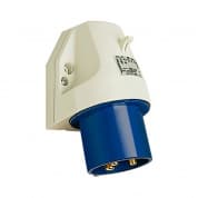 Вилка на стену 63A 3P 230V 6h IP67 | арт. 668306 | Walther-Werke  