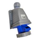 Розетка на поверхность, 90°, 16A, 3P, IP67, 6h | арт. BC1-1403-7535 | Bemis  