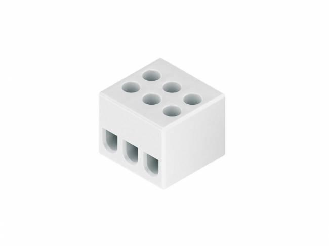 Клеммная колодка 3x2,5-16,0 mm², фарфор, цвет белый | Kleinhuis | арт. 110/3.G