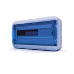 Щит навесной BNS 65-18-1,18 мод. IP65, прозрачная синяя дверца | арт. 01-03-004 | Tekfor  