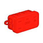 Распределительная коробка A6, 80x43x36 мм, красная | арт. 2000003 | OBO Bettermann  