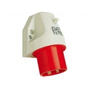 Вилка на стену 32A 4P 400V 6h IP44 | арт. 630406 | Walther-Werke  