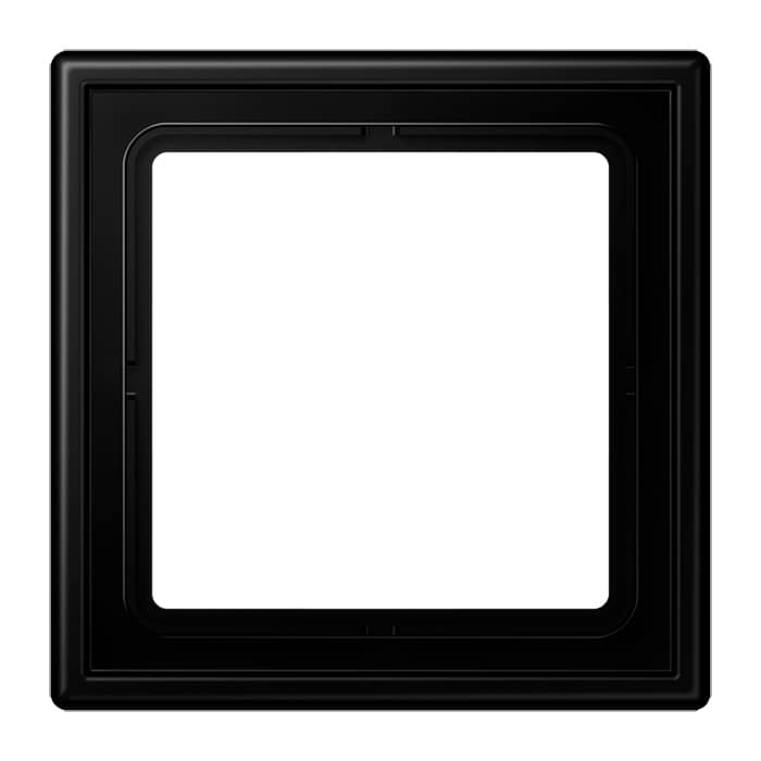 Рамка 1-ая, Jung, LS 990, дюропласт, черный матовый | JUNG | арт. LS981SWM