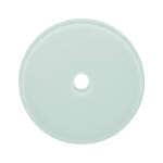 Стеклянная накладка для поворотных выключателей/кнопок, BERKER Serie Glas, стекло, цвет: полярная бе | арт. 109009 | Berker  