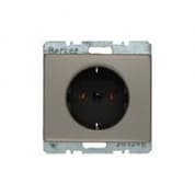 Розетка SCHUKO, Arsys, светло-бронзовый матовый, окрашенный алюминий | арт. 47140001 | Berker  