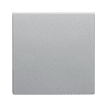 Кнопка 1-канальная, BERKER Q.1/Q.3/Q.7, цвет: алюминиевый, бархатный лак | арт. 85141124 | Berker  