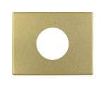 Накладка для нажимной кнопки и светового сигнала Е10, Arsys, золотой матовый, анодированный алюминий | арт. 11650102 | Berker  