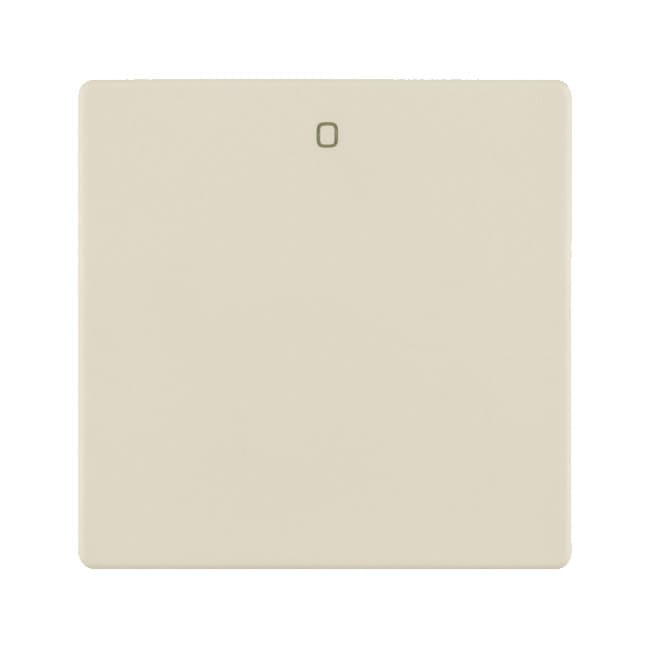 Клавиша с оттиском "0", BERKER Q.1/Q.3, цвет: белый, с эффектом бархата | Berker | арт. 16226082