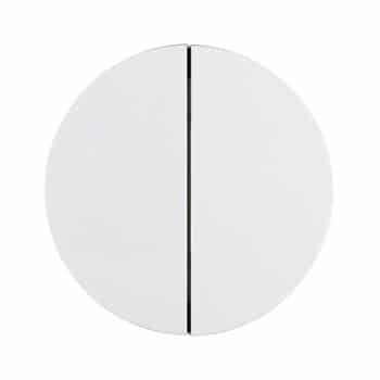 Нажимная кнопка 2-ая, R.1/R.3, полярная белизна, глянцевый | Berker | арт. 85142139