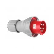 Вилка кабельная, IP67, 125A, 5-пол., 400В, 6ч, цвет красный | арт. S54S35 | ABL-Sursum  