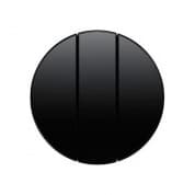 Клавиша 3-ая, Berker R.1/R.3/R.8, цвет: черный, глянцевый | арт. 16652045 | Berker  