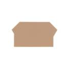 Торцевая пластина AP 2,5-4/R BG | арт. 2574.2 | Conta-Clip  