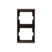 Рамка 2-ая, вертикальная (коричневый) | Berker | арт. 13230001