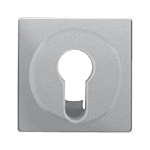 Накладка для замочных выключателей/кнопок, BERKER Q.1/Q.3/Q.7, цвет: алюминиевый, бархатный лак | арт. 15076084 | Berker  
