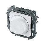 Светорегулятор поворотный без нейтрали 300Вт - INSPIRIA - белый | арт. 673790 | Legrand  