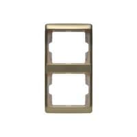 Рамка 2-ая, вертикальная, Berker, Arsys, золотой матовый, анодированный алюминий | Berker | арт. 13240002