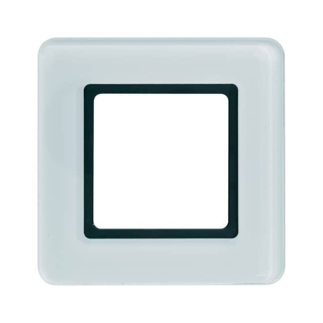 Рамка 1-местная, Berker Q.7 для светодиодного освещения, полярно-белое стекло | Berker | арт. 10116179