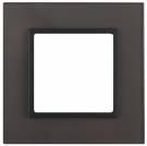 14-5101-32 ЭРА Рамка на 1 пост, стекло, Эра Elegance, серый+антр (10/50/1800) | арт. Б0034486 | ЭРА  