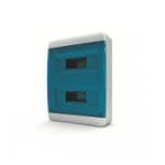 Щит навесной BNS 40-24-1, 24 мод. IP41, прозрачная синяя дверца | арт. 01-01-044 | Tekfor  
