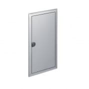 Наружная рамка с крепежом с дверью для встраиваемого щита Volta,3-рядного, нерж.cталь | арт. VZ263N | Hager  