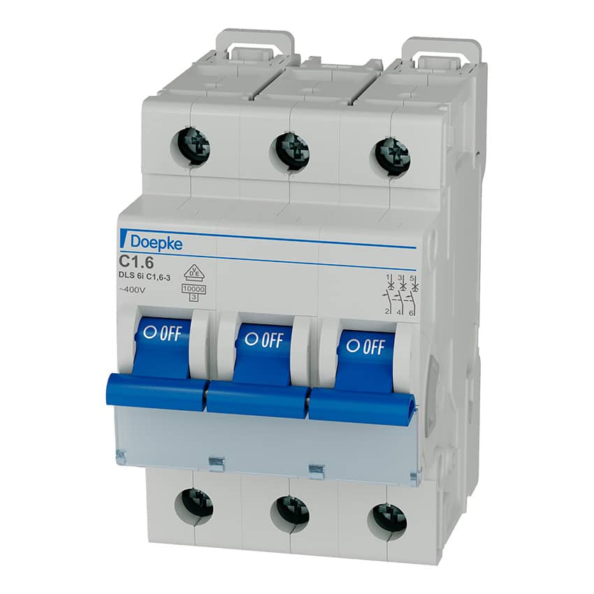 Автоматический выключатель DLS 6i C 1,6-3, 10 kA | Doepke | арт. 09916282