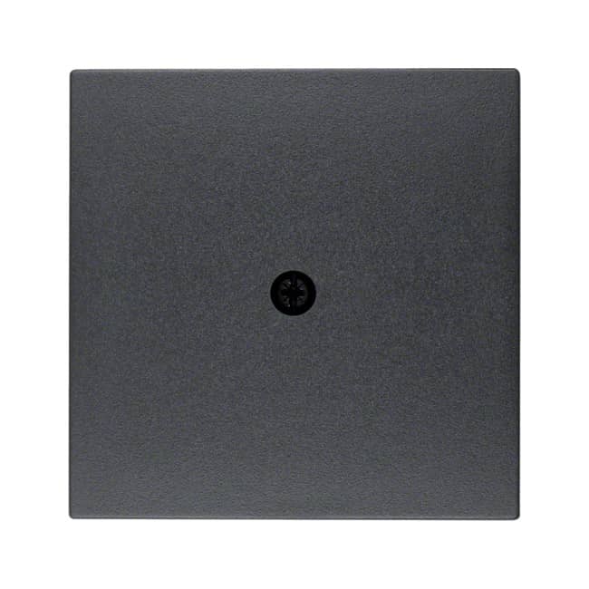 Накладка для VDo-розеток и кабельного вывода, BERKER S.1/B.3/B.7, цвет: антрацитовый, матовый | Berker | арт. 10191606