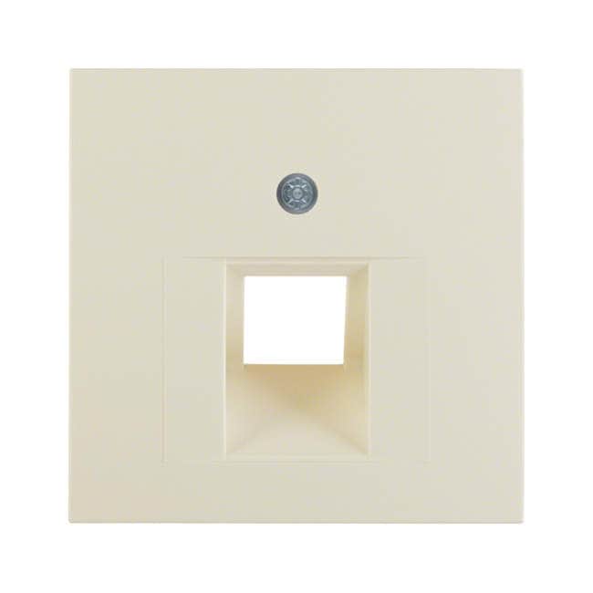 Центральная панель для розетки UAE, 1-местная, BERKER S.1, белый, глянцевый | Berker | арт. 14078982