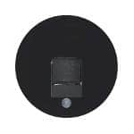 Накладка с пылезащитной заслонкой, R.1/R.3/R.Classic, черный, глянцевый | арт. 11702045 | Berker  