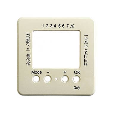 Накладка для электронного термостата пола, Modul 2, белый | Berker | арт. 111602