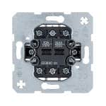 Двухклавишный выключатель, комбинация:двухгрупповая однополюсная кнопка / переключатель, общая входн | арт. 50380801 | Berker  