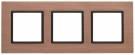 14-5203-14 ЭРА Рамка на 3 поста, металл, Эра Elegance, медь+антр (5/25/900) | арт. Б0034556 | ЭРА  