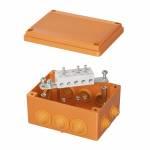 Коробка пластиковая FS с кабельными вводами и клеммниками,IP55,150х110х70мм, 5р, 450V,30A,16мм.кв | арт. FSB21516 | DKC  
