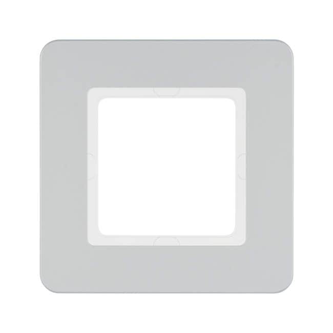 Рамка 1-местная, BERKER Q.7,  цвет: алюминиевый, пластик | Berker | арт. 10116184