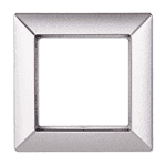 Рамка 1-ая, JUNG Eco Profi, алюминий | арт. EP481AL | JUNG  