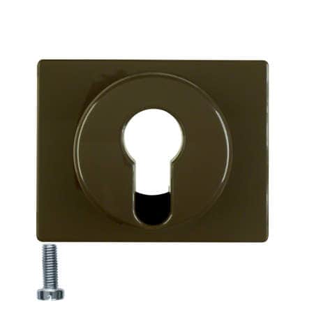 Центральная панель для замочных выключателе/кнопок, Arsys, коричневый, глянцевый | Berker | арт. 15050011