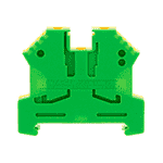 Клемма заземляющая SL 2,5/35 (желто/зеленый) | арт. 1056.2 | Conta-Clip  